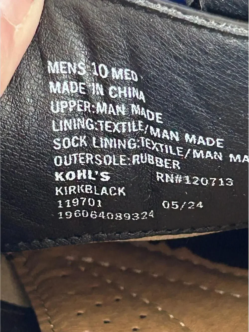 Apt.9 Men's Kirk Oxford Comfort Lace Up Dress Shoes Black Size 10  NWT No Box